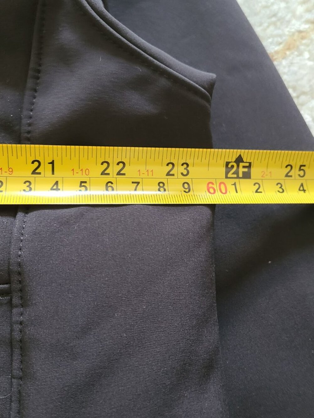 The North Face A2RE7 Men’s XL Black Softshell Jacket Apex Fleece Lined Full Zip - Picture 5 of 10